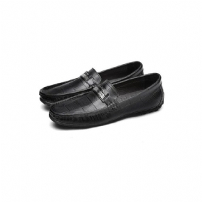 Mocassins Pour Hommes Élégants Croctex Sans Lacet Luxueux Cuir Confort