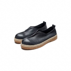 Mocassins Pour Hommes À Enfiler Chics Cuir Vache