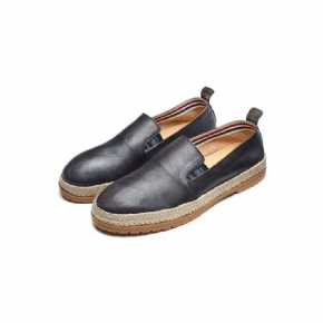 Mocassins Pour Hommes À Enfiler Cuir Vache