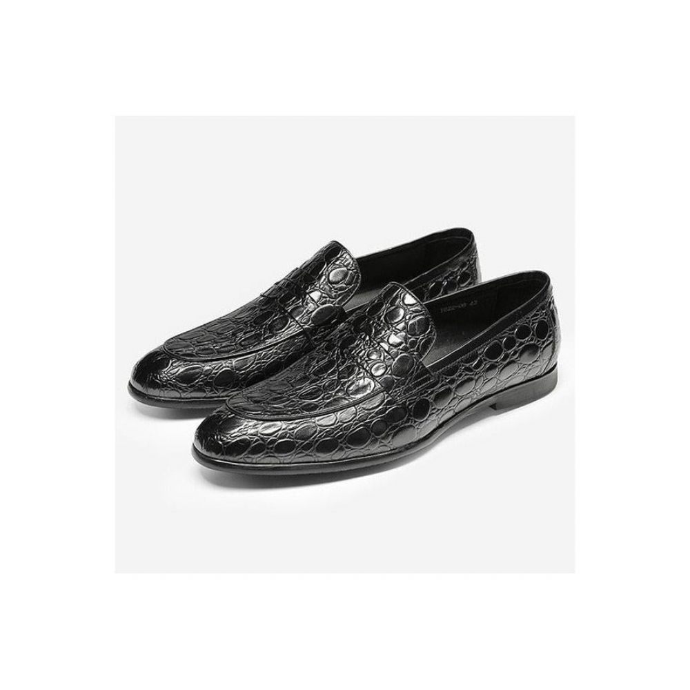 Mocassins Pour Hommes À Enfiler D'été Luxe Croctex