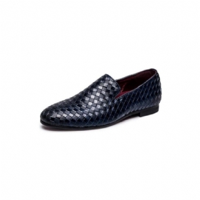 Mocassins Pour Hommes Extravagants Cuir Verni Brillant Luxe