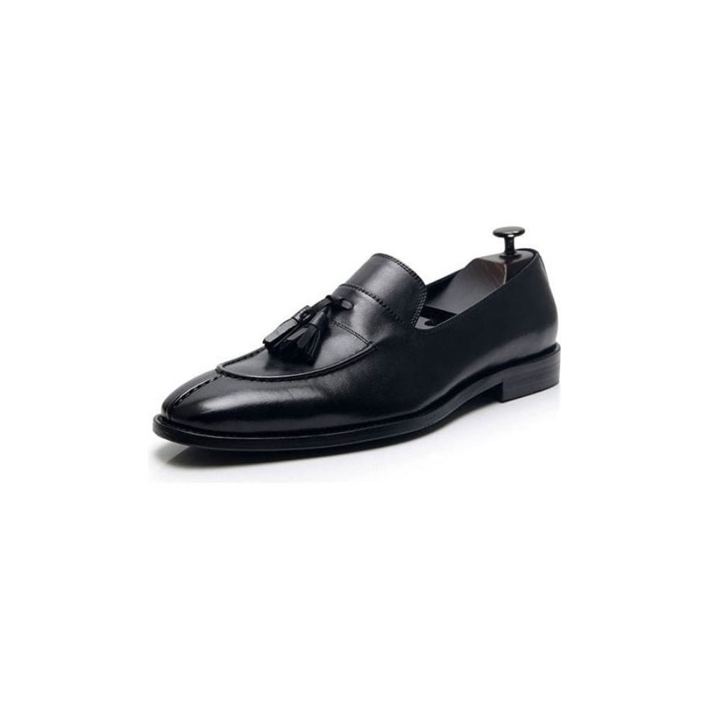 Mocassins Pour Hommes Habillés Oxford Cuir Exotique