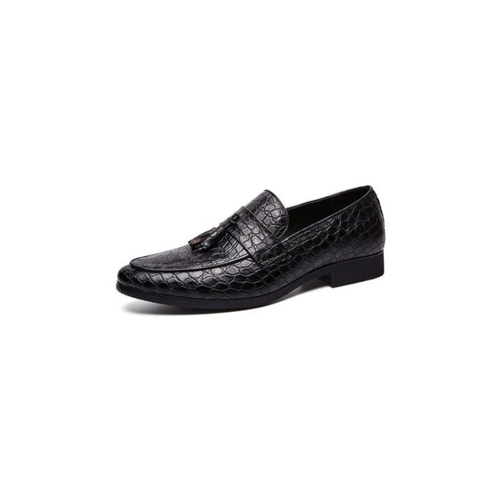 Mocassins Pour Hommes Luxe Crocodile