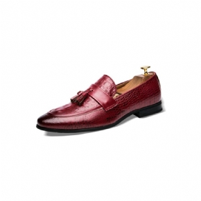 Mocassins Pour Hommes Oxford Exotiques Lavish Croctassel