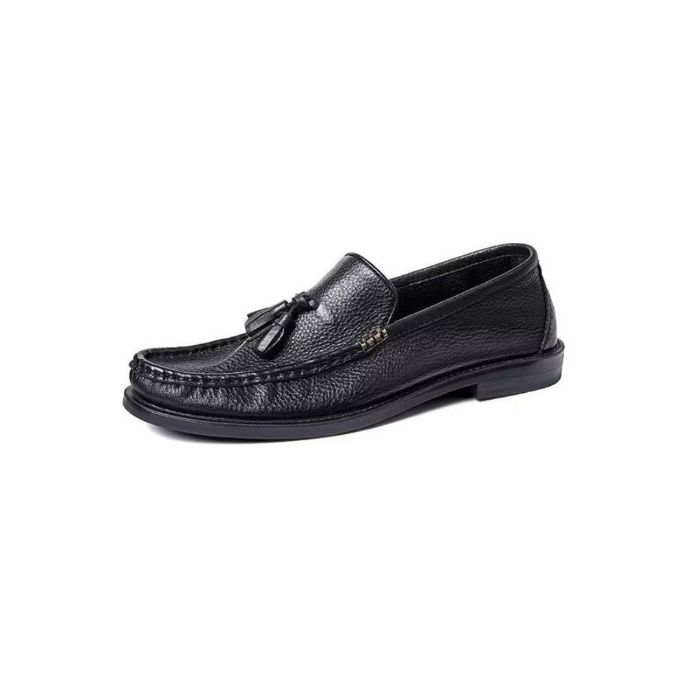 Mocassins Pour Hommes À Pampilles Relief Chic