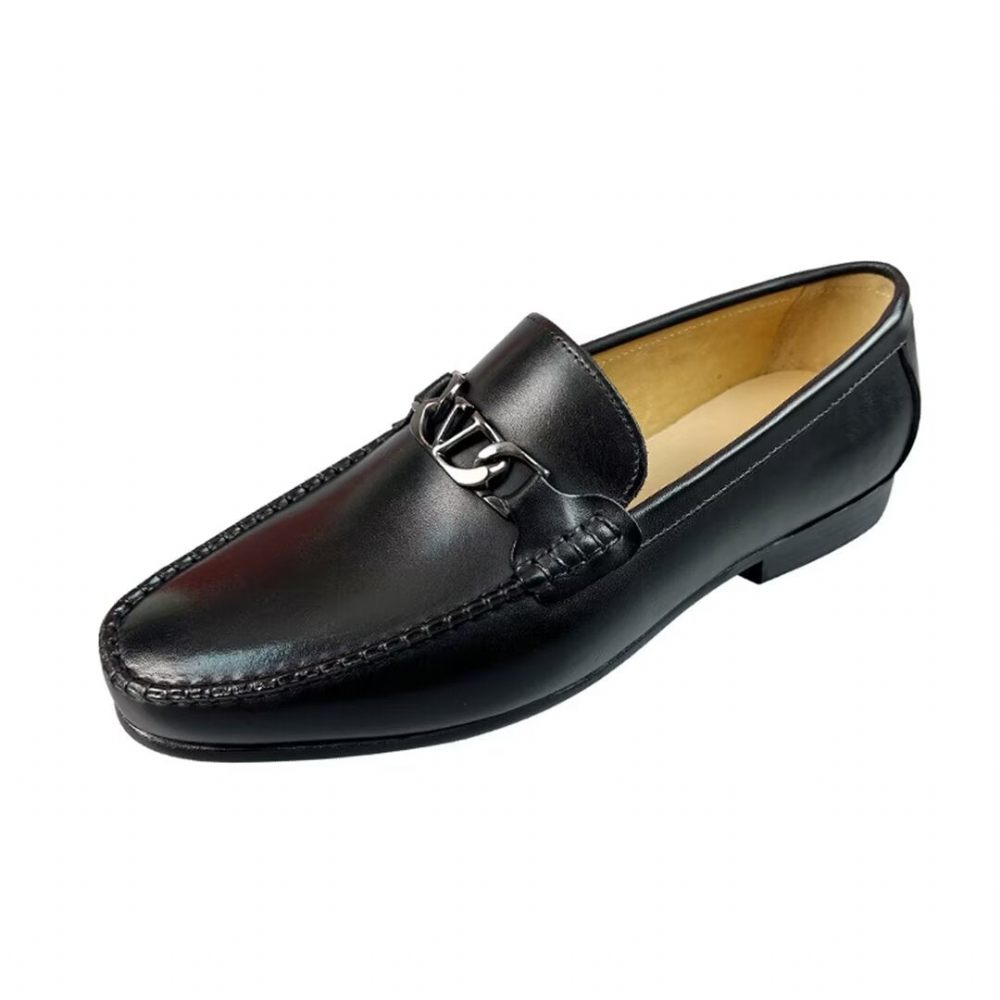 Mocassins Pour Hommes Sartorial Elegance - Noir