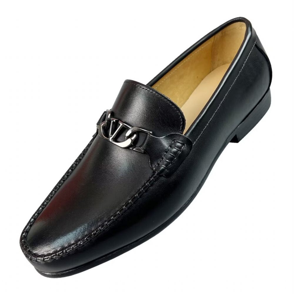 Mocassins Pour Hommes Sartorial Elegance - Noir