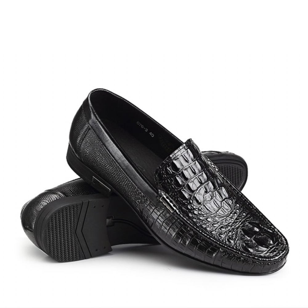 Mocassins Imperméables À Enfiler Pour Hommes - Noir