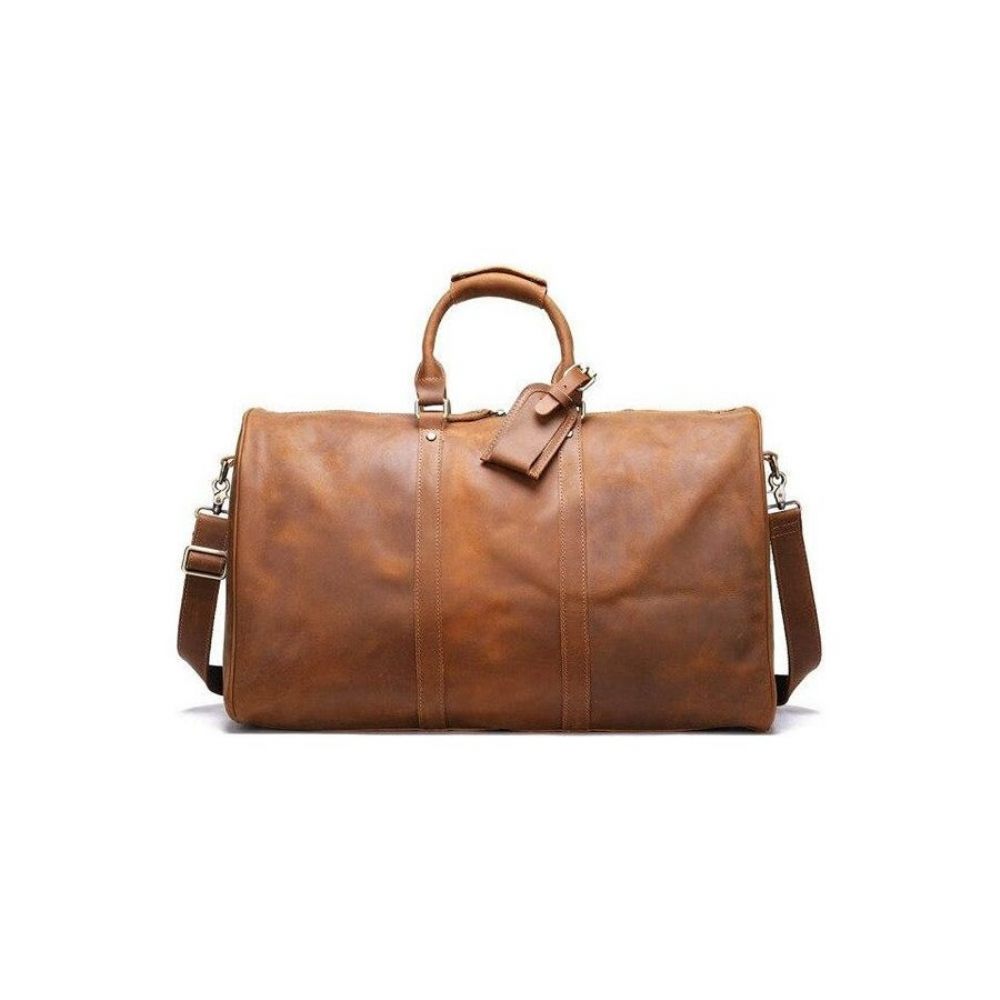 Porte-documents Pour Hommes Sac Voyage Cuir Luxe