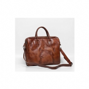 Porte-documents Pour Hommes Sac Voyage Luxe Cuir Vache