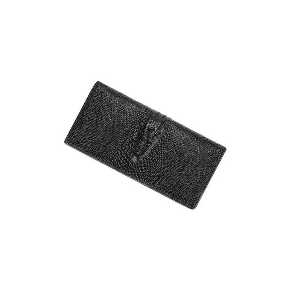 Portefeuilles Pour Hommes Porte-cartes Vintage Cuir Crocodile Luxe