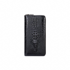 Portefeuilles Pour Hommes Portefeuille Long Rayé Luxe Croczip