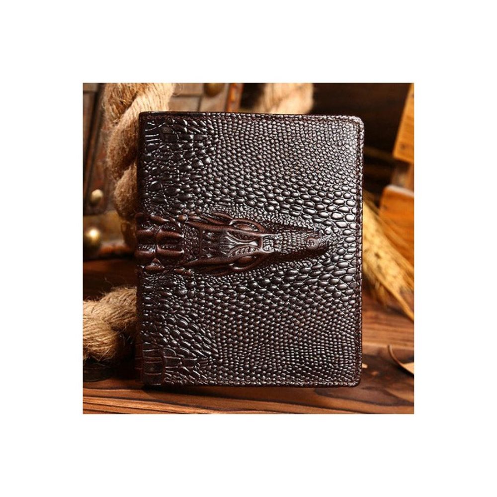 Portefeuilles Pour Hommes Portefeuille Luxe Cuir Vache Croctex