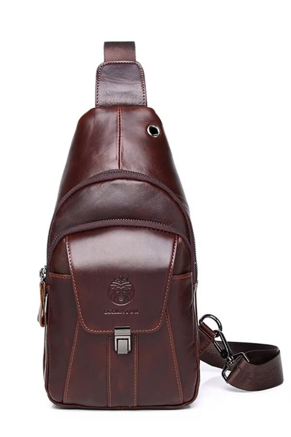 Sacs À Bandoulière Pour Hommes Metropolitan Leather Journey Tote - Noir