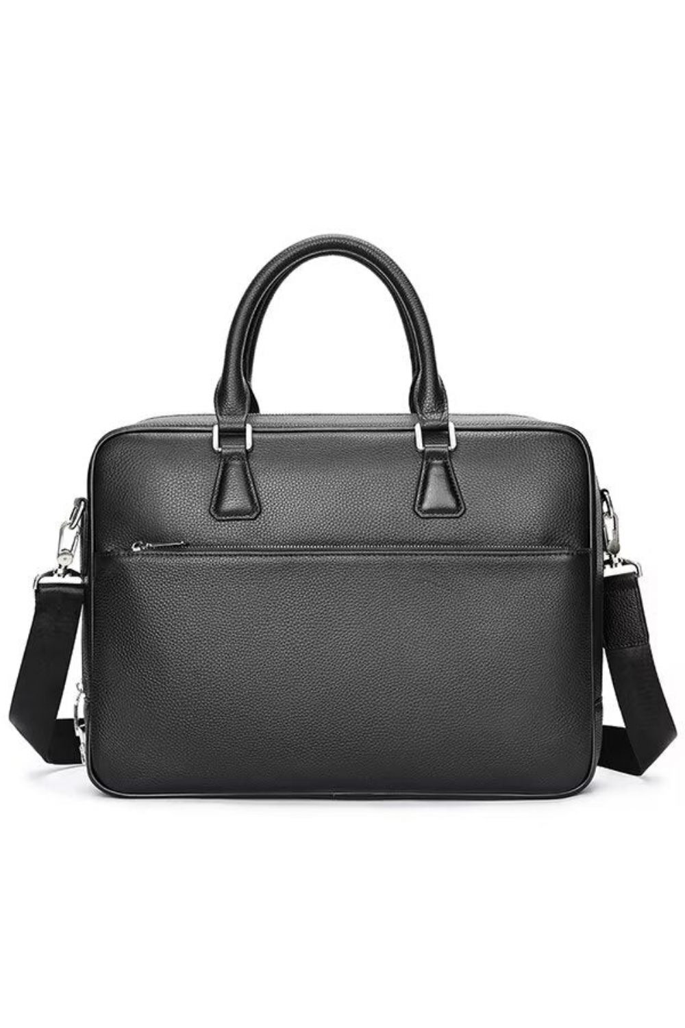 Sacs À Bandoulière Pour Hommes Sac Cuir Executive Elite - Noir