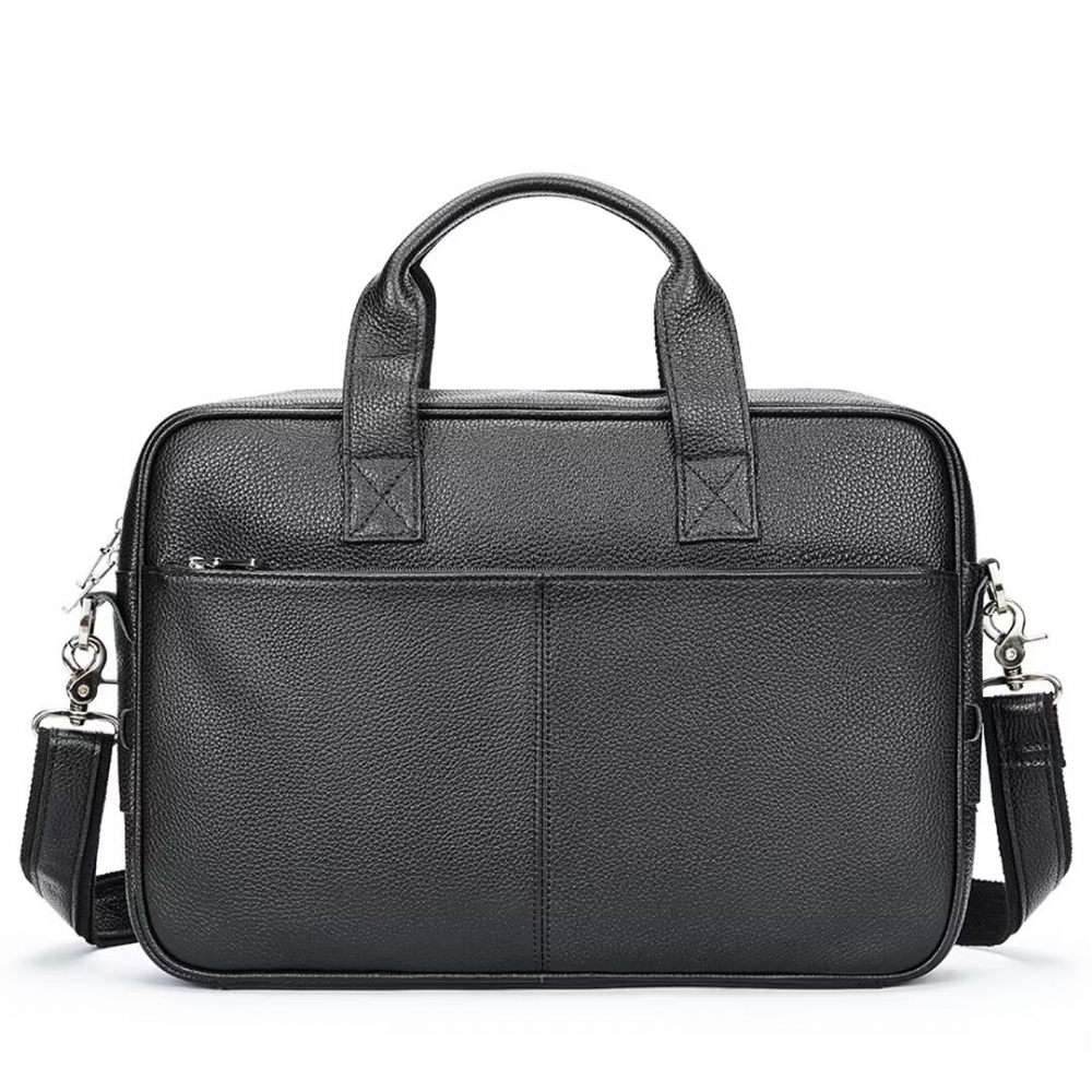 Sacs À Bandoulière Pour Hommes Sac Cuir Homme Distingué - Noir1