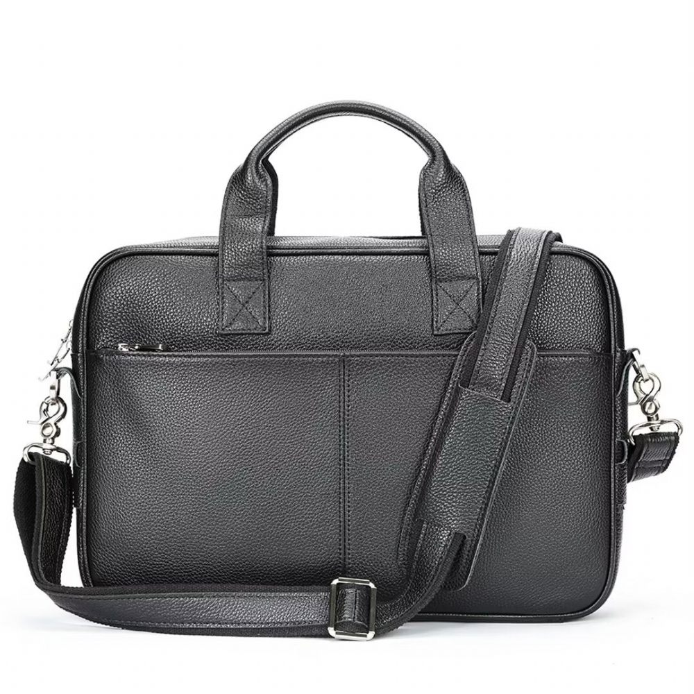 Sacs À Bandoulière Pour Hommes Sac Cuir Homme Distingué - Noir1