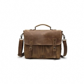 Sacs À Bandoulière Pour Hommes Sac Cuir Lux Crazy Horse