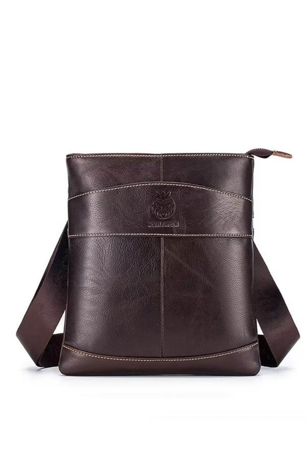 Sacs À Bandoulière Pour Hommes Sac Cuir Royal Roadster - Noir