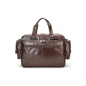 Sacs À Bandoulière Pour Hommes Sac Main Cuir Luxe Ordinateur Portable