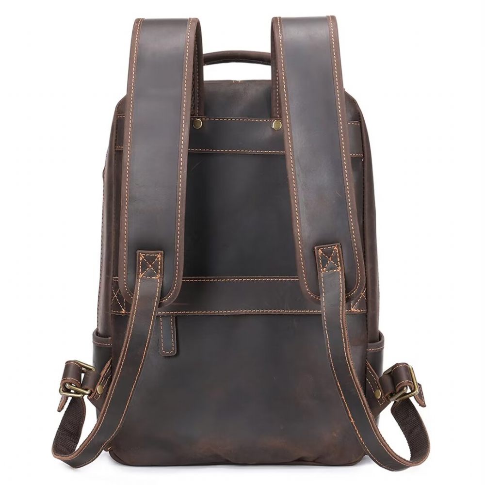 Sacs À Dos Pour Hommes Fourre-tout Cuir Lavish Voyager - Noir1