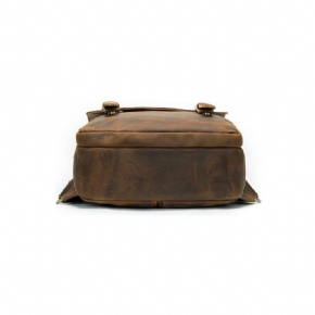 Sacs À Dos Pour Hommes Sac Cuir Coussin D'air Luxe Vintage