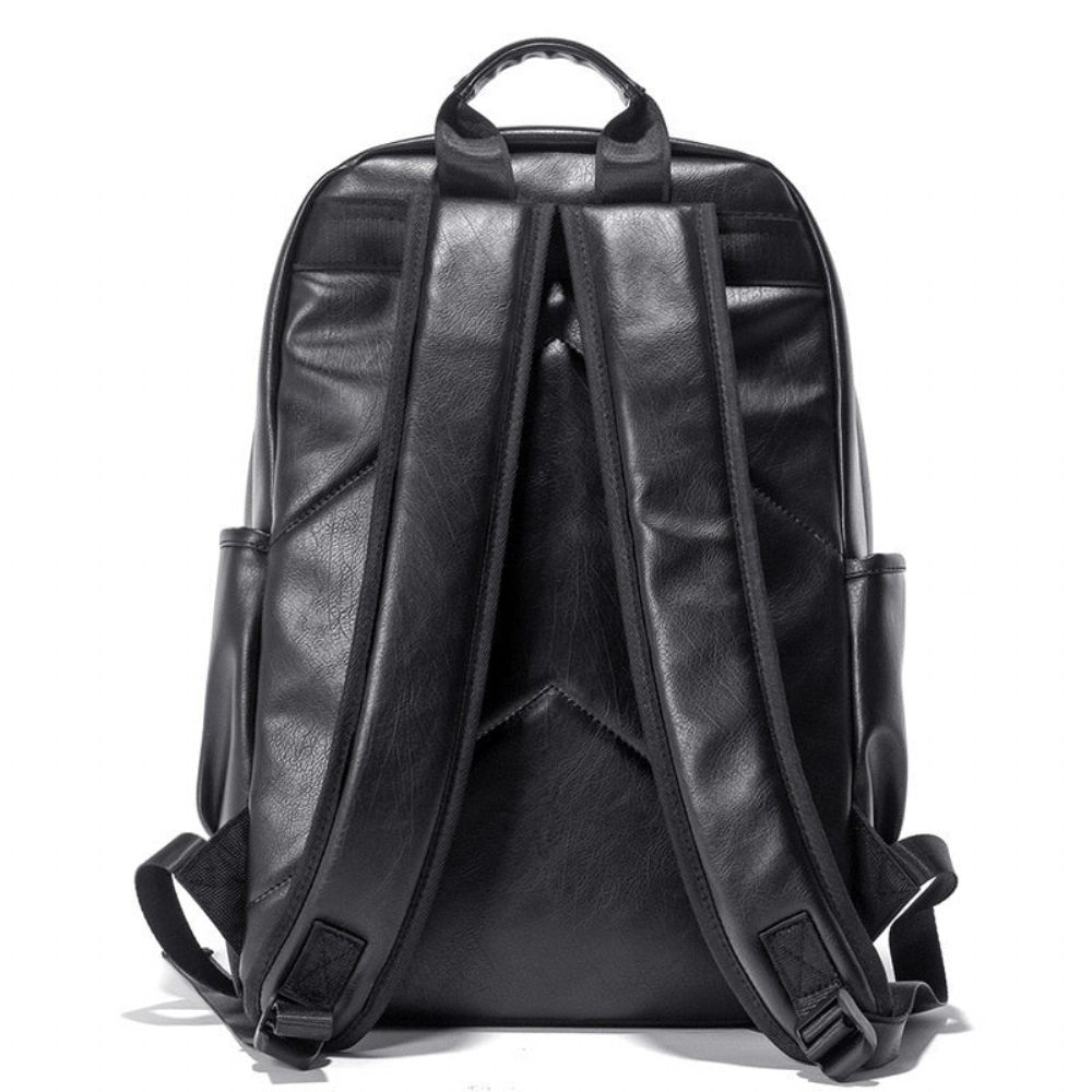 Sacs À Dos Pour Hommes Sac Ordinateur Portable Motif Exotique Imperméable - Noir