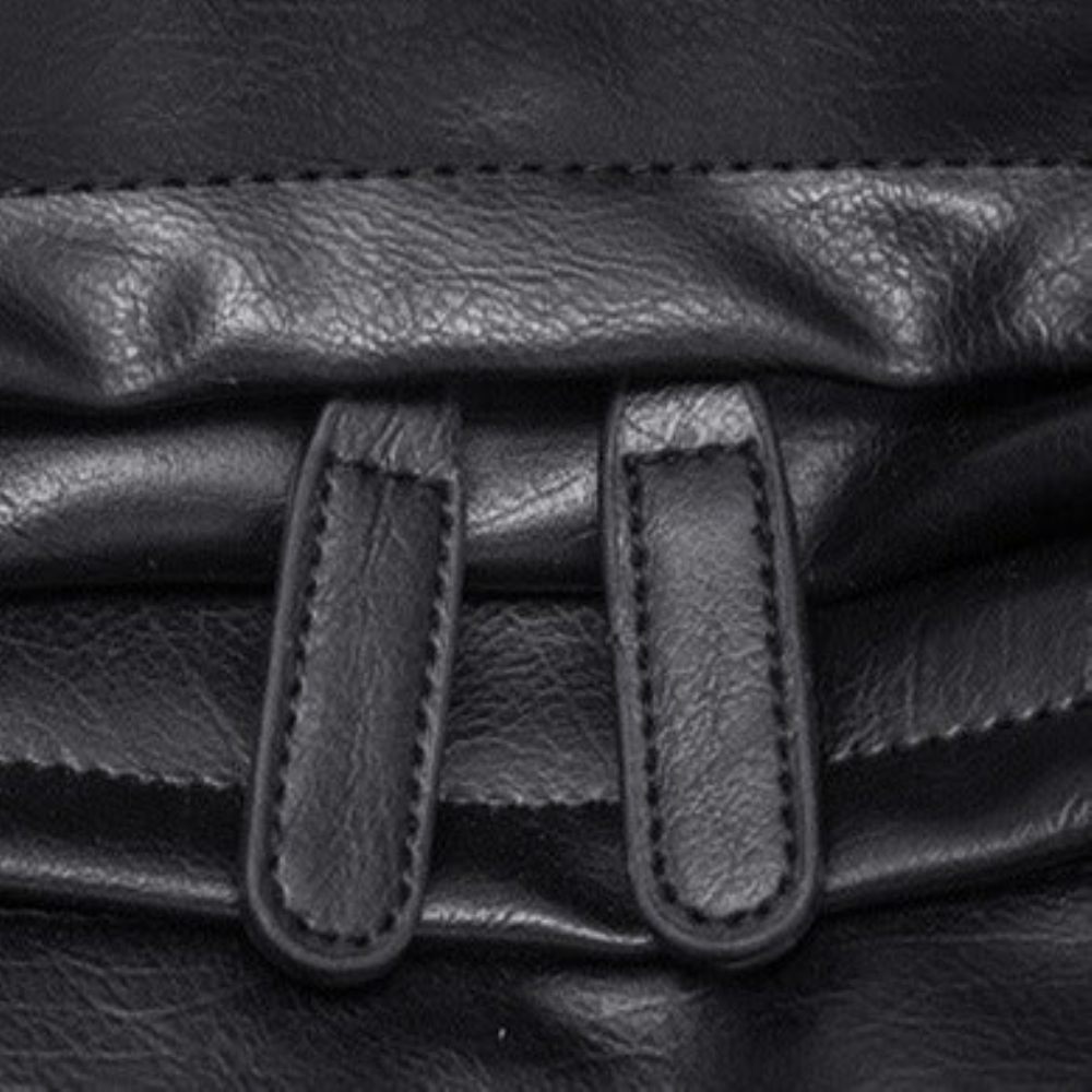 Sacs À Dos Pour Hommes Sac Ordinateur Portable Motif Exotique Imperméable - Noir