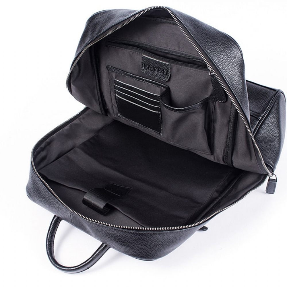 Sacs À Dos Pour Hommes Sac Voyage Souple Antivol Exotique Luxe - Noir