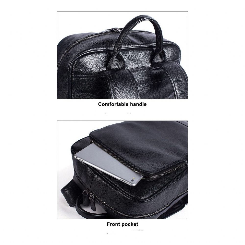 Sacs À Dos Pour Hommes Sac Voyage Souple Antivol Exotique Luxe - Noir